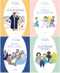 Maïte Roche - Je m'éveille à la foi - 4 volumes : Enfant de la création ; Noël, Noël ! ; Le bon berger ; Le royaume de Dieu.