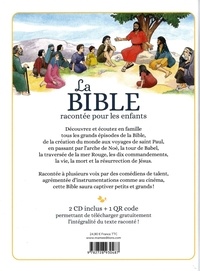 La bible racontée pour les enfants  avec 1 CD audio
