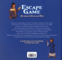 Escape Game. La dernière lettre de saint Paul