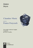 James Joyce - Chamber music - Suivi de Pomes Penyeach.