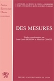 Maurice Comte et Jean-Louis Besson - Des mesures.