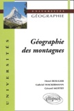 Henri Rougier - Geographie Des Montagnes.