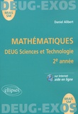 Daniel Alibert - Mathematiques Deug Sciences Et Technologie 2eme Annee.