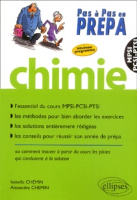 Alexandre Chemin et Isabelle Chemin - Chimie MPSI-PCSI-PTSI.