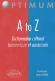 Fabien Fichaux - A to Z - Dictionnaire culturel britannique et américain.