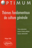 Philippe Solal - Thèmes fondamentaux de culture générale.