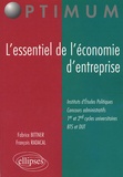 Fabrice Bittner et François Radacal - L'essentiel de l'économie d'entreprise.