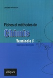 Claude Pruniaux - Fiches et méthodes de chimie Tle S - Exercices corrigés.