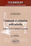 Eric Ostertag - Commande et estimation multivariables - Méthodes linéaires et optimisation quadratique.