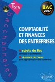 Lionel Bardou - Comptabilité et finances des entreprises Tle STG.