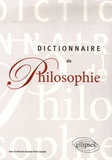 Jean-Pierre Zarader - Dictionnaire de Philosophie.