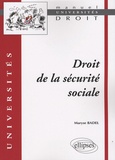 Maryse Badel - Droit de la sécurité sociale.