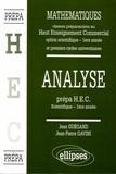 Jean Guégand - Maths Analyse Prepa H E C.