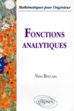 Nino Boccara - Fonctions analytiques.