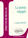 Jeannine Moyse - Étude sur la poésie engagée.