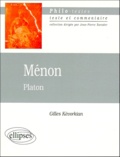 Gilles Kévorkian - MENON DE PLATON.