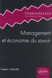 Frédéric Carluer - Management et économie du savoir.