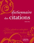 Gilbert Pons - Dictionnaire des citations.