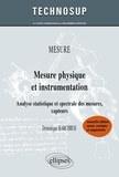 Dominique Barchiesi - Mesure physique et instrumentation - Analyse statistique et spectrale des mesures, capteurs.