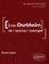 David Ledent - Emile Durkheim - Vie, oeuvres concepts.