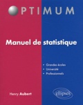 Henry Aubert - Manuel de statistique.