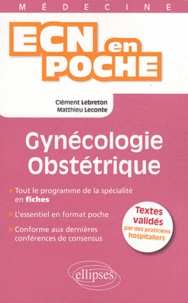 Clément Lebreton et Matthieu Leconte - Gynécologie-Obstétrique.