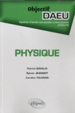 Patrick Baraldi et Sylvain Jeanniot - Physique.