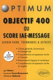 Igal Natan et Laurence Cossu-Beaumont - Objectif 400 au  score IAE-Message.
