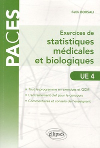 Fethi Borsali - Exercices de statistiques médicales et biologiques - UE4.
