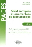 Alain Mallet et Vincent Morice - QCM corrigées & commentées de Biostatistique UE 4.