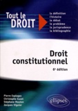Pierre Esplugas et Christophe Euzet - Droit constitutionnel.