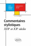 Anne-Claire Gignoux - Commentaires stylistiques - XIXe et XXe siècles.