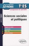 Cyrille Rouge-Pullon - Sciences sociales et politiques Tle ES - Tout le programme en 30 fiches.