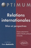 Dario Battistella - Relations internationales - Bilan et perspectives.