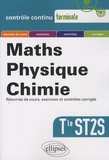Xavier Boité et Anne-Sophie Geney - Maths physique chimie Tle ST2S.