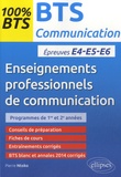 Pierre Ntoko - BTS communication, enseignements professionnels de communication, 1e et 2e année - Epreuves écrites E4-E5-E6.