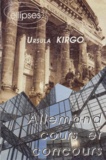 Ursula Kirgo - Allemand. Cours Et Concours.