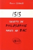 Jean Dumas - 1313 sujets de philosophie posés au bac.