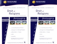 Blandine Chélini-Pont - Annuaire Droit et religions - Volume 2, 2 volumes.