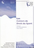 Jean-Michel Marmayou et Fabrice Rizzo - Les Cahiers de Droit du Sport N° 9 : .