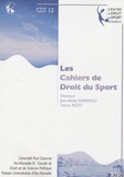 Fabrice Rizzo - Les Cahiers de Droit du Sport N° 12 : Les cahiers du droit du sport numero 12.