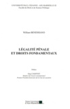 William Benessiano - Légalité pénale et droits fondamentaux.