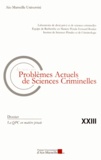 Jean-Baptiste Perrier - Les nouveaux problèmes actuels de sciences criminelles N° 23 : La QPC en matière pénale.