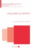 Gwendoline Lardeux et  Collectif - L'équilibre du contrat.