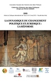  PU Aix-Marseille - La dynamique du changement politique et juridique - La réforme.