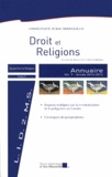Blandine Chélini-Pont - Annuaire Droit et Religions - Volume 7.