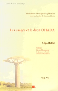 Olga Ballal - Les usages et le droit OHADA.