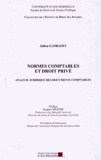 Julien Gasbaoui - Normes comptables et droit privé - Analyse juridique des documents comptables.