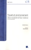 Caroline Vanuls - Travail et environnement.