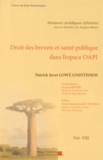 Patrick Juvet Lowé Gnintedem - Droit des brevets et santé publique dans l'espace OAPI.